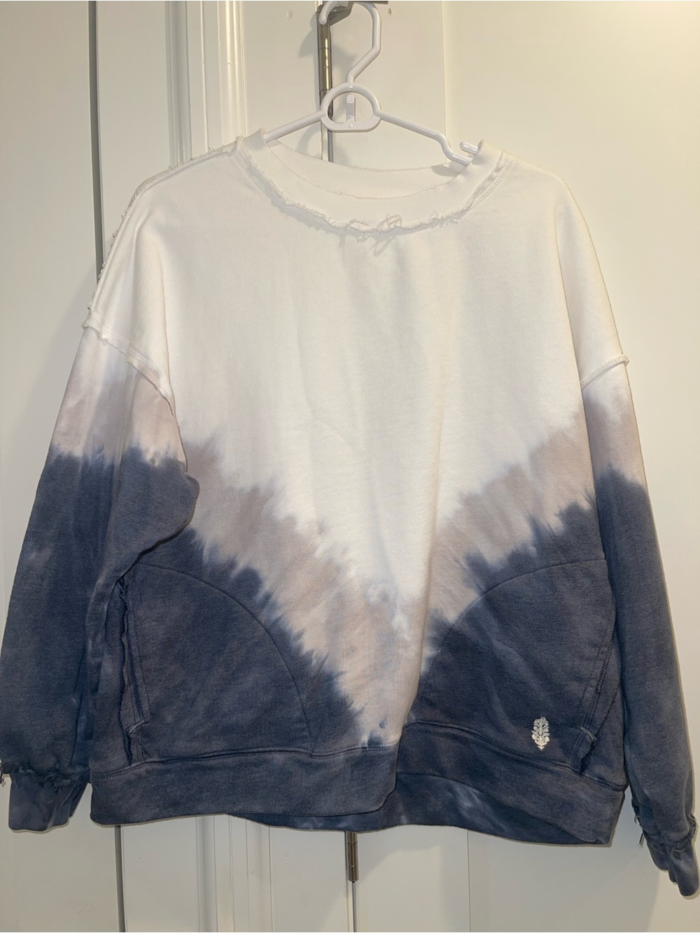 Women’s Free People Movement Ombre Metti Crew Sweatshirt, tie-dye S
